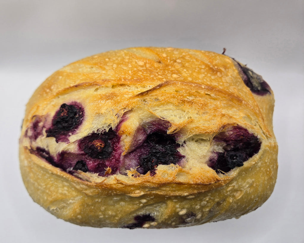Lemon Blueberry Sourdough Bread