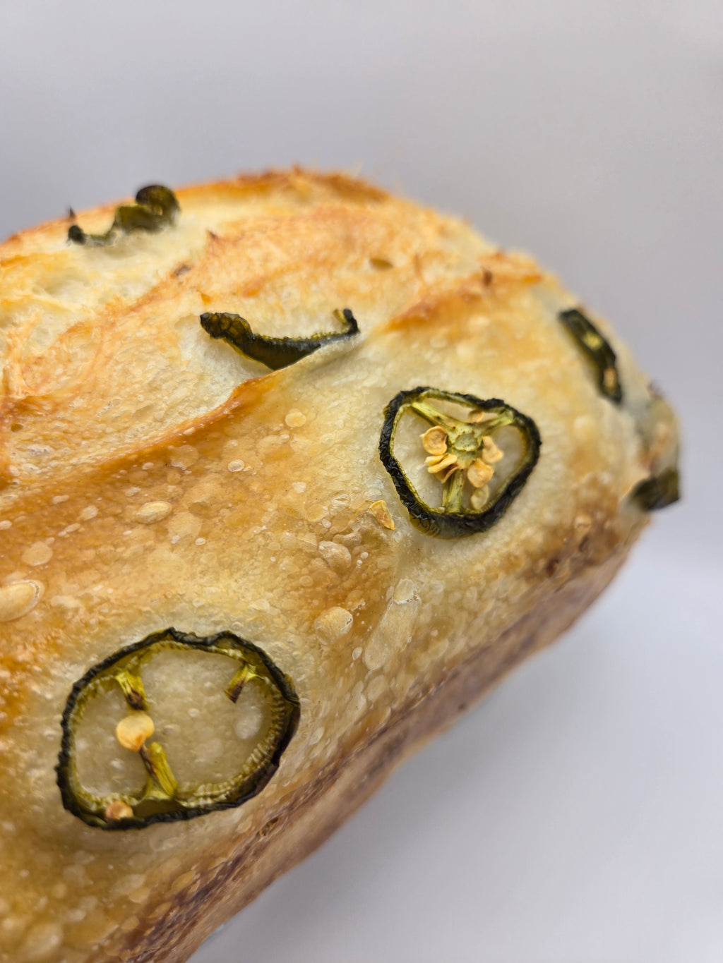 Jalapeno Cheddar Sourdough Bread