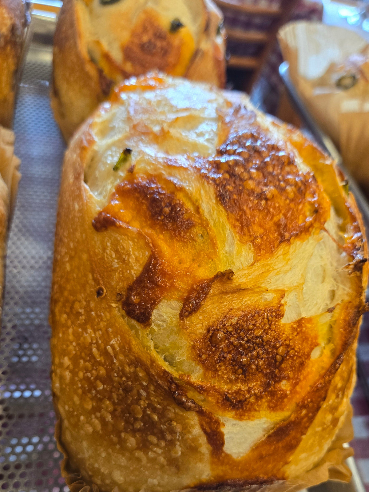 Gouda, Rosemary and Thyme Sourdough Bread