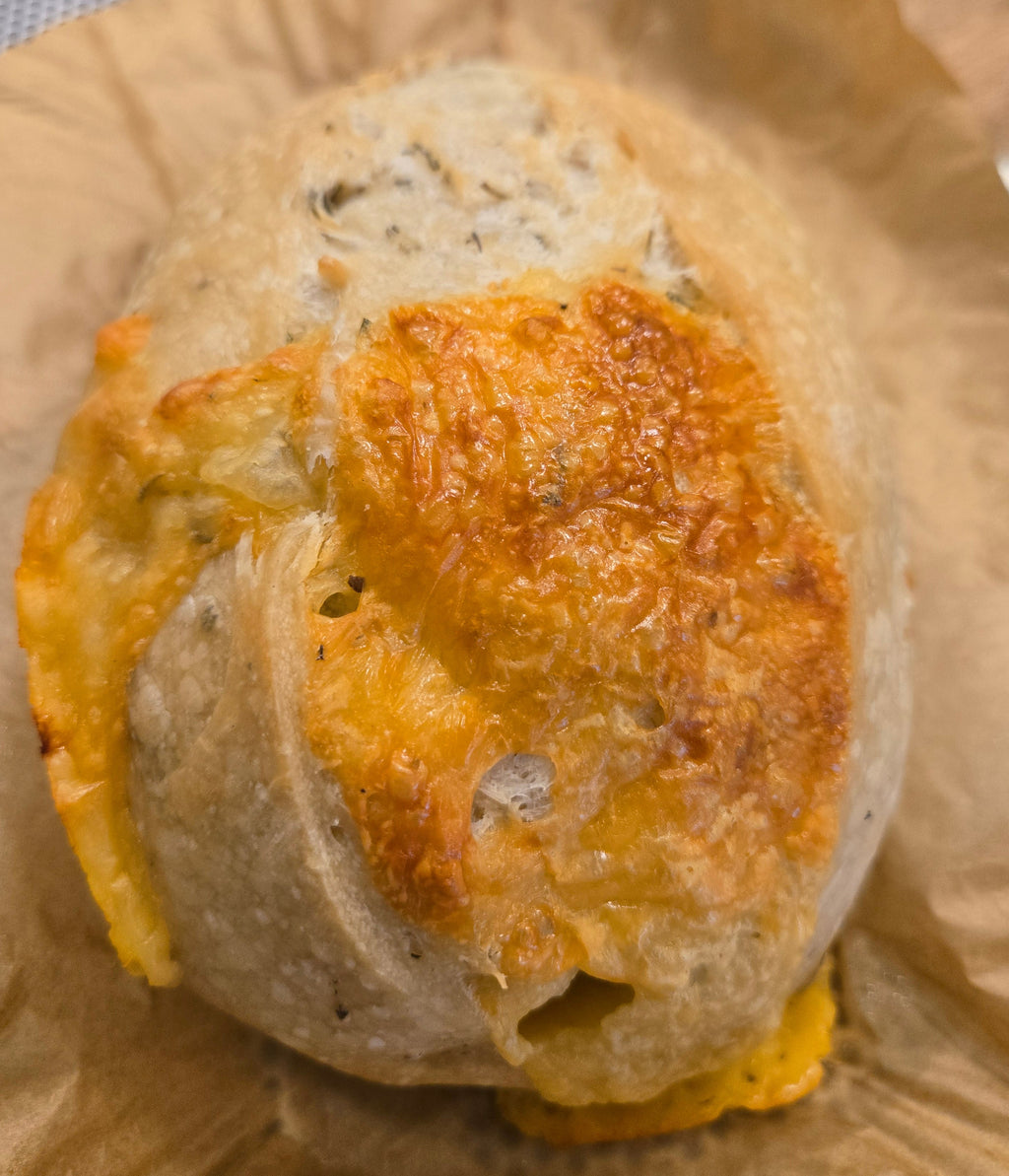 MINI Gouda, Rosemary and Thyme Sourdough Bread