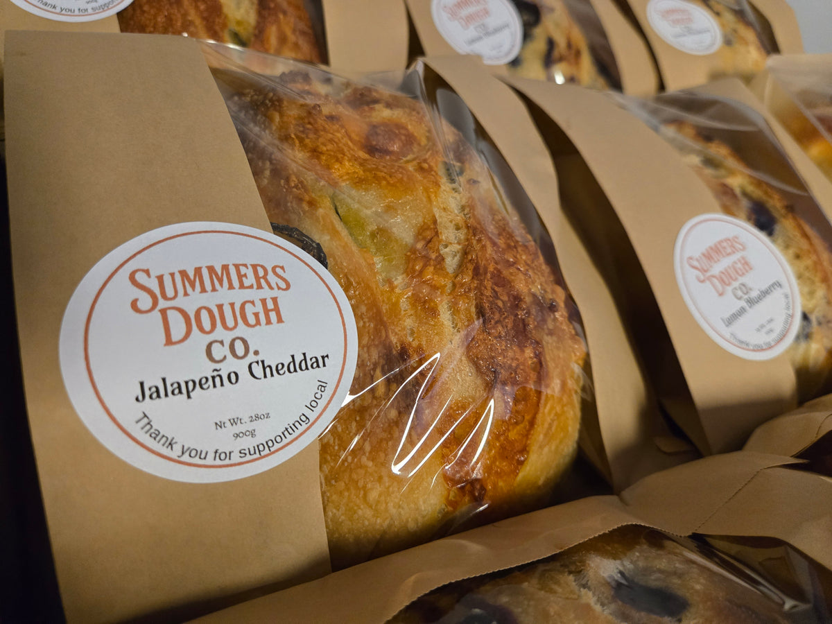 Jalapeno Cheddar Sourdough Bread