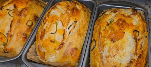 Jalapeno Cheddar Sourdough Bread